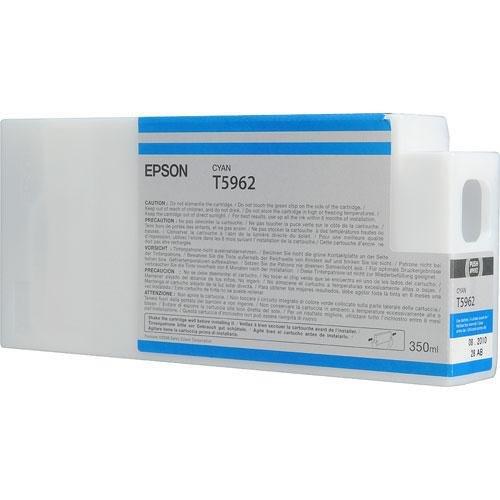 Epson T5962 Cyan UltraChrome HDR 350ml Ink Cartridge | T596200