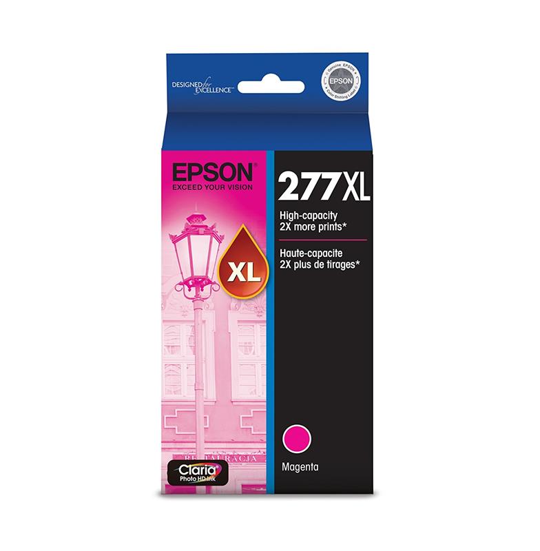 Epson 277XL High Capacity Magenta Ink Cartridge(T277XL320)