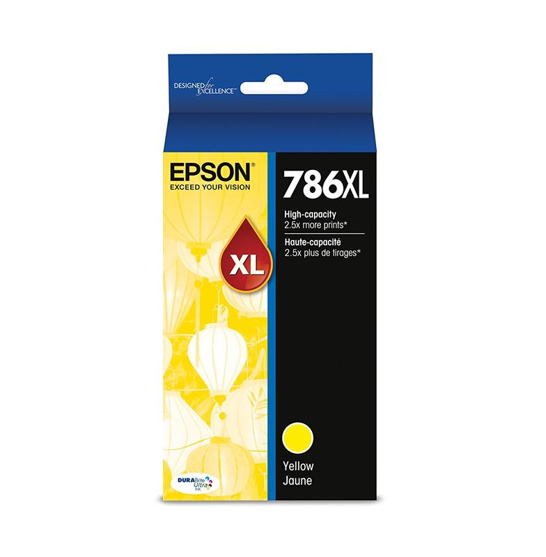 Epson 786XL High Capacity Yellow Ink Cartridge (T786XL420)