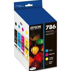 Epson 786 C/M/Y/K 4-Pack Ink Cartridges | T786120-BCS