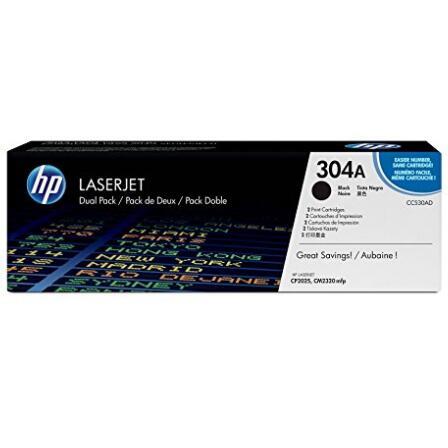 HP 304A (CC530A) Black Original LaserJet Toner Cartridge