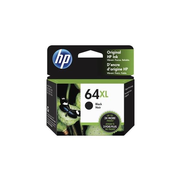 HP 64XL Original Ink Cartridge - Black - Inkjet - High Yield