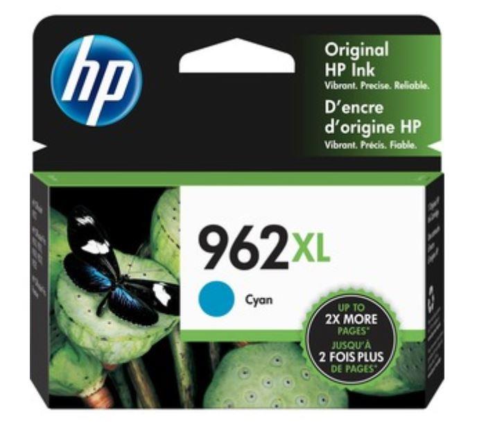 HP 962XL Ink Cartridge - Cyan - Inkjet