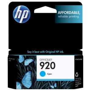 HP 920 Cyan Original Ink Cartridge (CH634AN)