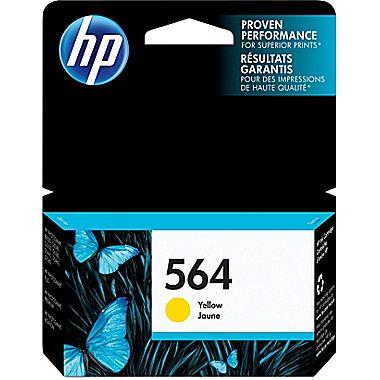 HP 564 Yellow Original Ink Cartridge