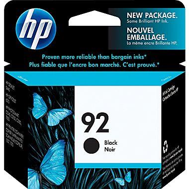 HP 92 Black Original Ink Cartridge (C9362WN)(Open Box)