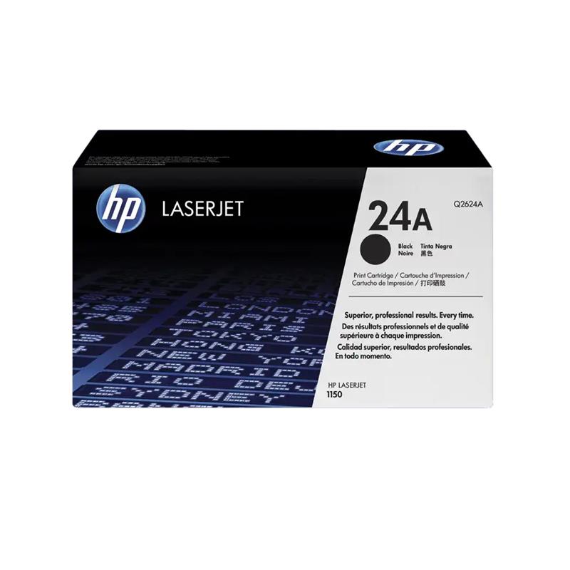 HP 24A (Q2624A) Black Original LaserJet Toner Cartridge