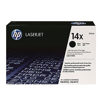 HP 14X (CF214X) Black High Yield Original LaserJet Toner Cartridge