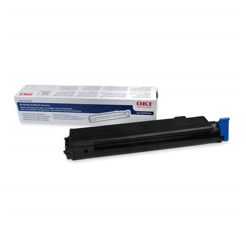 Okidata 43979101 Type 9 Black Toner Cartridge For B410| MB400 Series