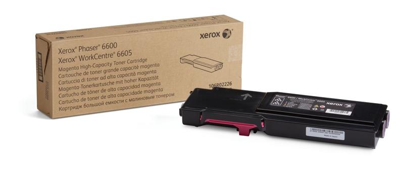 XEROX 106R02226 Magenta High Capacity Toner Cartridge