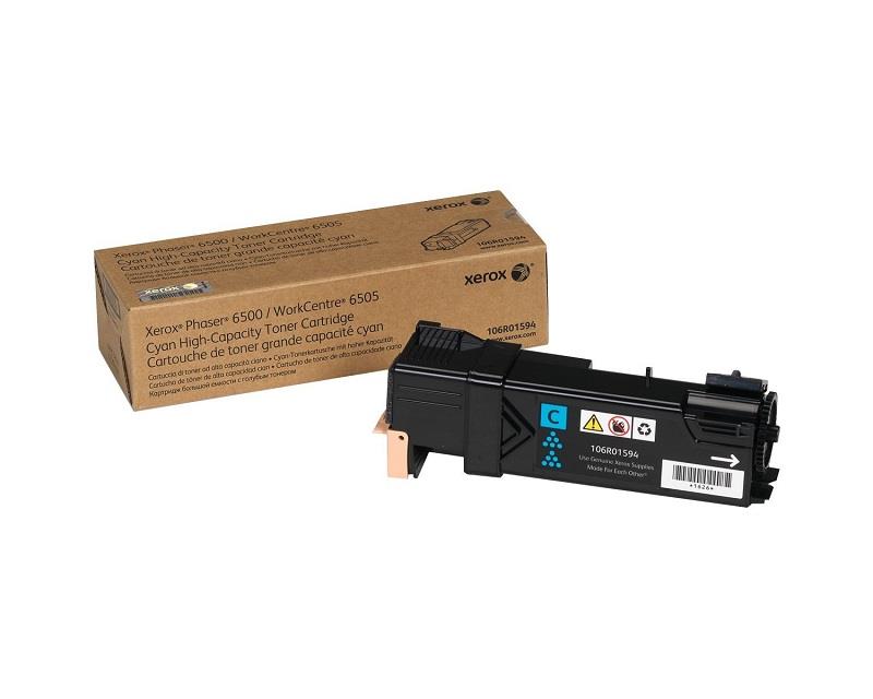 XEROX 106R01594 Cyan High Capacity Toner Cartridge - 2500 Page