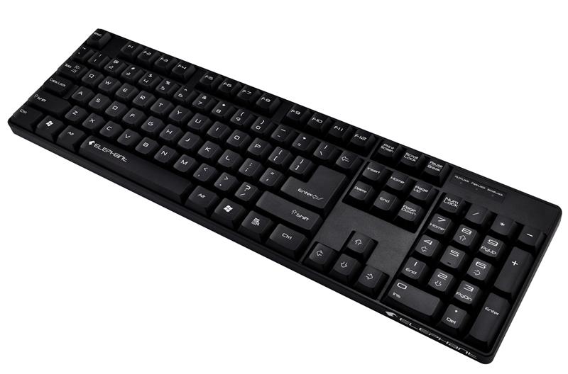 Elephant BOREAS USB wired waterproof keyboard Black KE-011