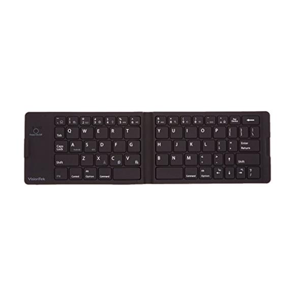 VisionTek Wireless Bluetooth Mini Waterproof Keyboard - Black (900838)