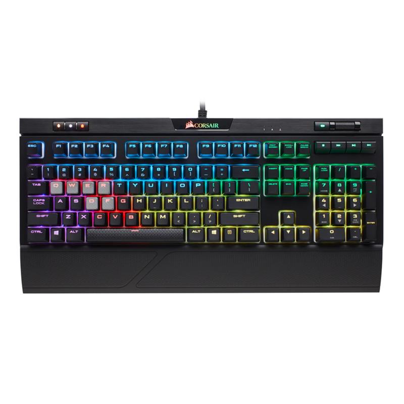 CORSAIR Strafe RGB MK.2 Mechanical Gaming Keyboard - Red Switch(Open Box)