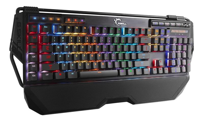 G.SKILL RIPJAWS KM780R Mechanical Gaming Keyboard, RGB, Cherry MX Brown (GK-KCL1C3-KM780RS10NA)