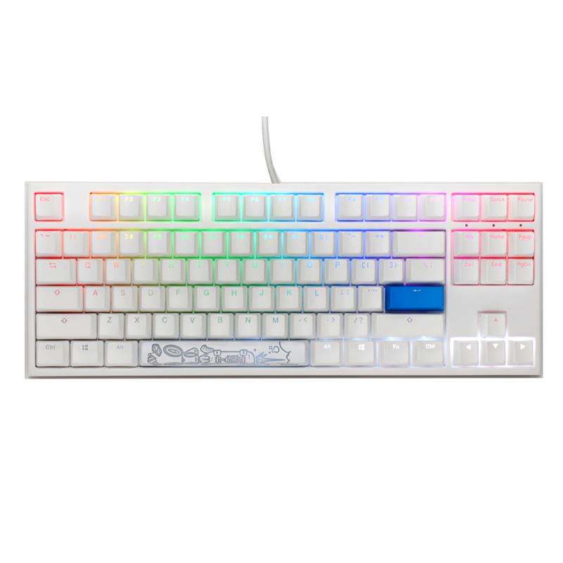 Ducky One 2 White TKL RGB - MX Silver