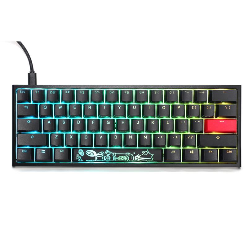 Ducky One 2 Mini Black RGB V2 - Red Switch