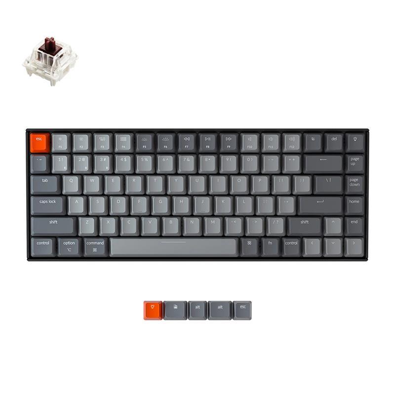 Keychron K2 - Gateron Brown - White LED