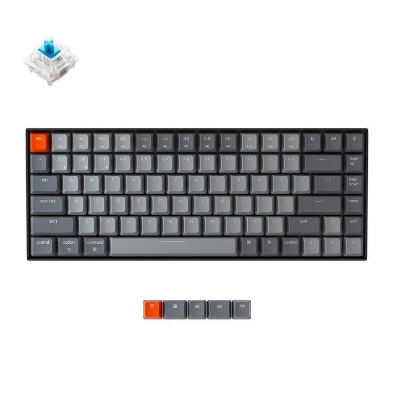 Keychron K2 - Gateron Blue - White LED