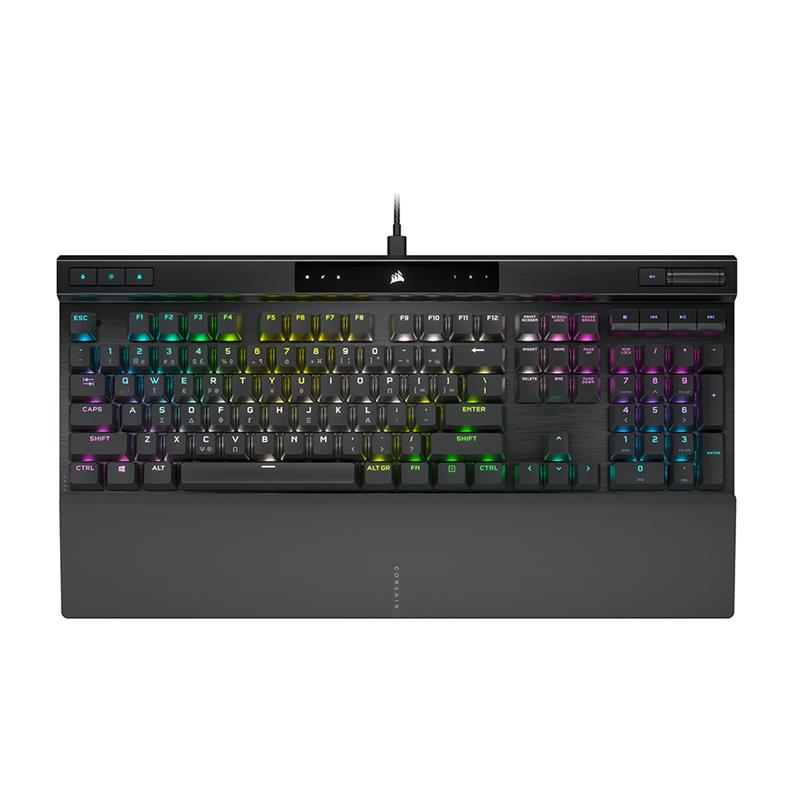 CORSAIR K70 RGB PRO Mechanical Gaming Keyboard with Polycarbonate Keycaps, Backlit RGB LED, CHERRY MX Red Keyswitches