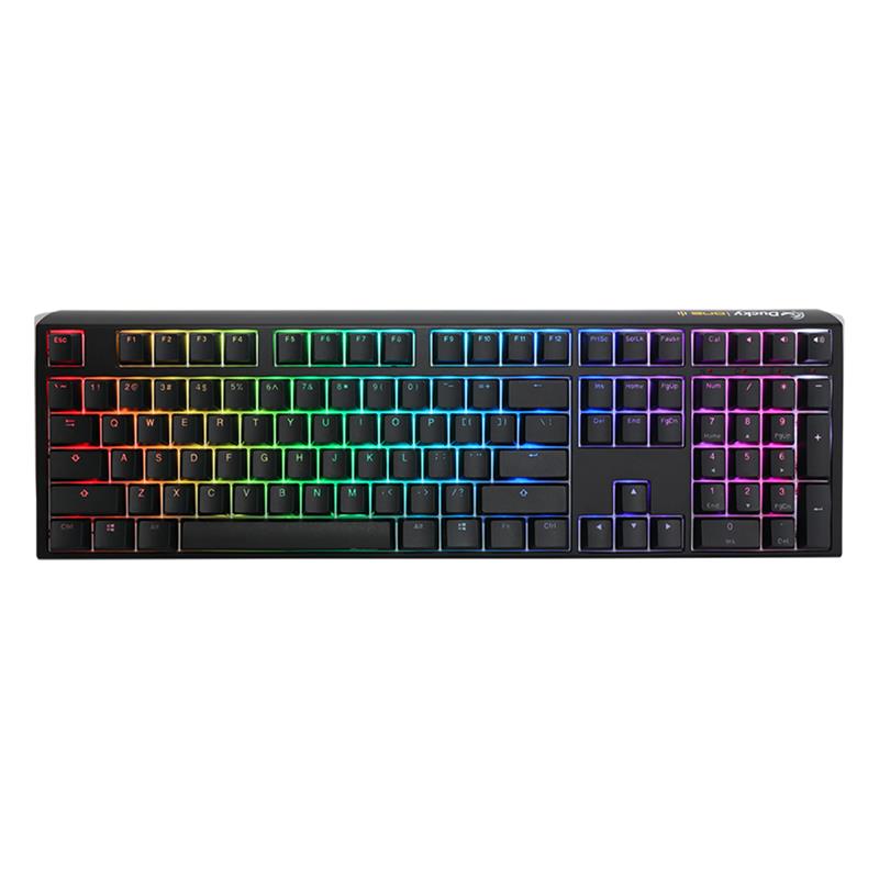 DUCKY ONE 3 RGB Black - Full Size - Red