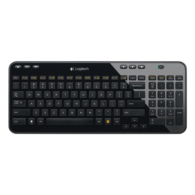 LOGITECH (K360) - Clavier sans fil noir lustré