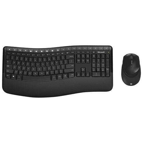 Microsoft (5050) - Ensemble clavier/souris sans fil anglais(Open Box)