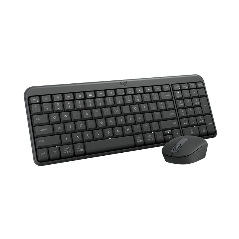 Ensemble clavier et souris Logitech MK250 Productivity (anglais) - Graphite