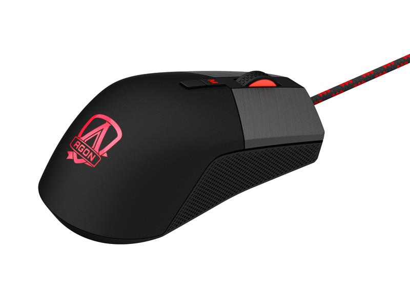 AOC AGON AGM700 Tournament-Grade RGB Gaming Mouse, OMRON Switches (L&R), 16000 DPI