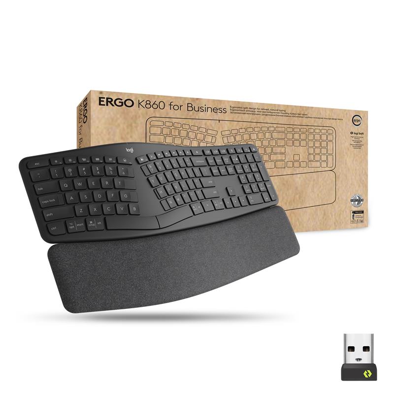 Logitech Ergo K860 for Business (Graphite)