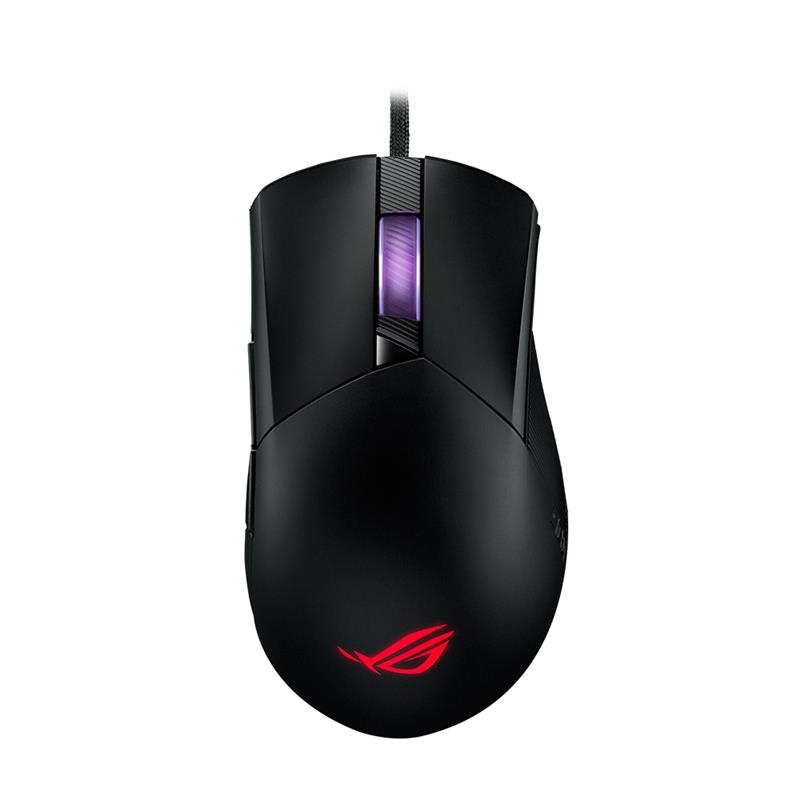 Asus ROG Gladius III Gaming Mouse - Optical - Cable - Black