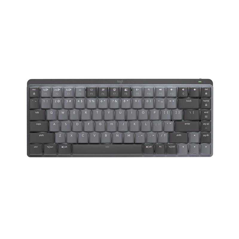 LOGITECH MX Mechanical Mini Minimalist Wireless Illuminated Keyboard (Tactile Quiet) - Graphite(Open Box)