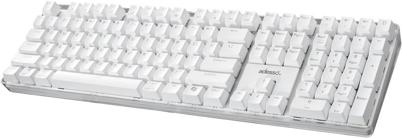 ADESSO Multi OS Illuminated Desktop Mechanical Keyboard