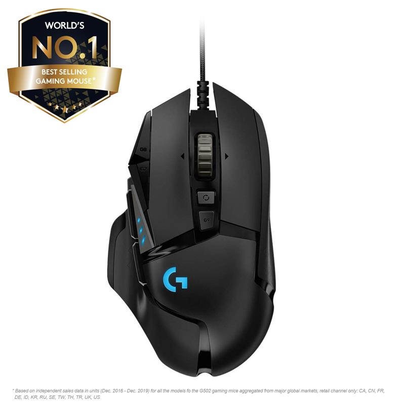 LOGITECH G502 HERO Wired Gaming Mouse