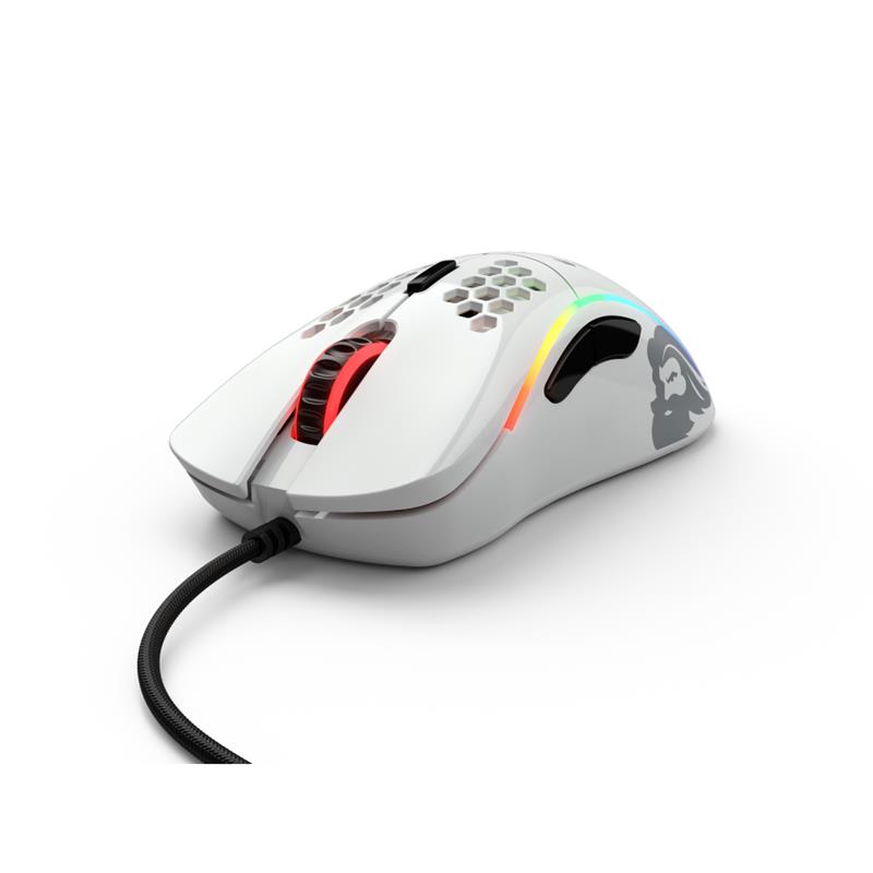 Glorious Model D Gaming Mouse, Glossy White