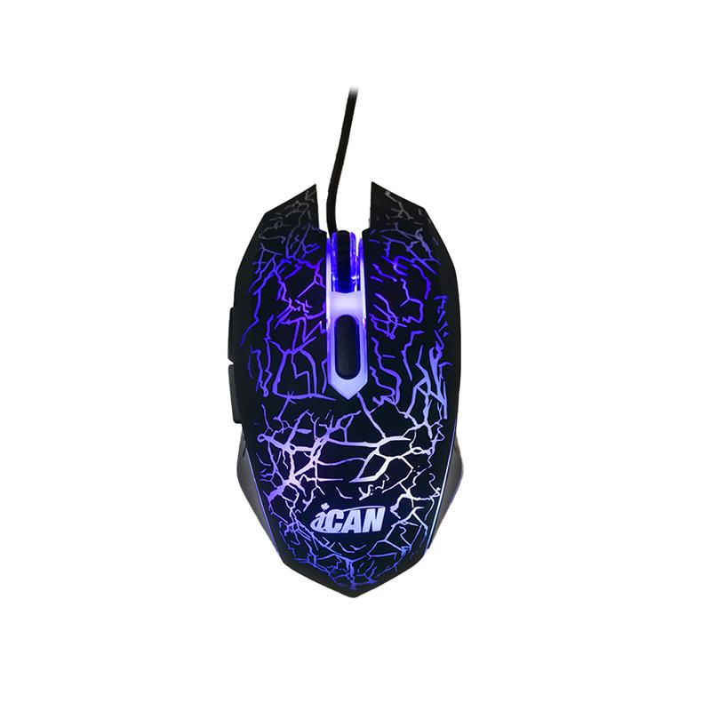 iCAN M-2004 3 button wired mouse(Open Box)