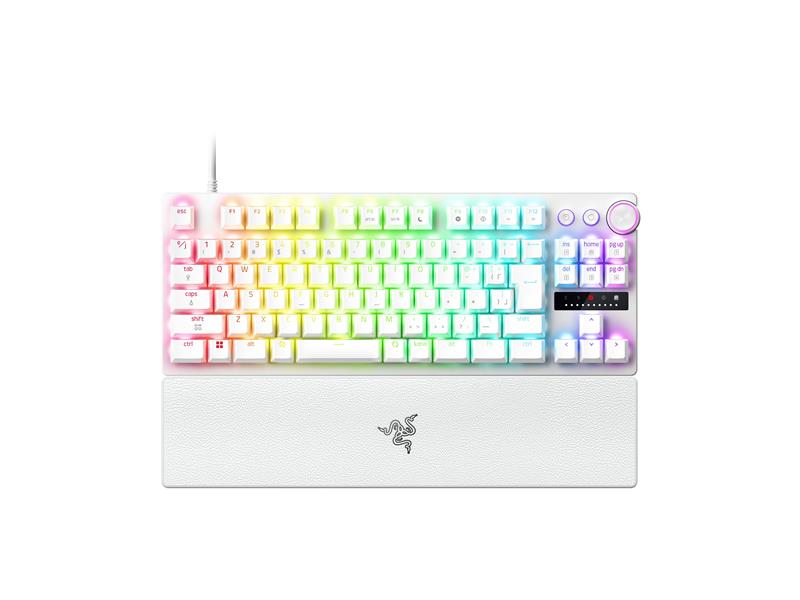 RAZER Huntsman V3 Pro Tenkeyless 8KHz TKL (80 %) Clavier de jeu, Blanc