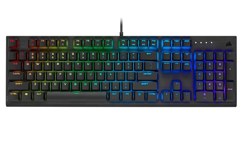 CORSAIR K60 RGB PRO Mechanical Gaming Keyboard - Cherry Viola Switch