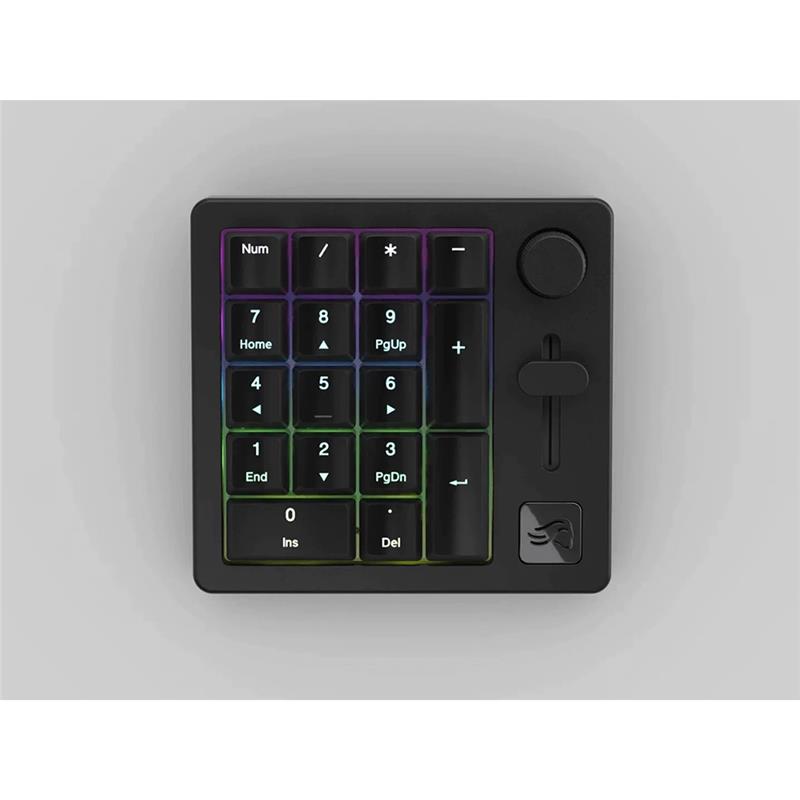 GLORIOUS GMMK Wireless Numpad/Macro pad - Black slate(Open Box)