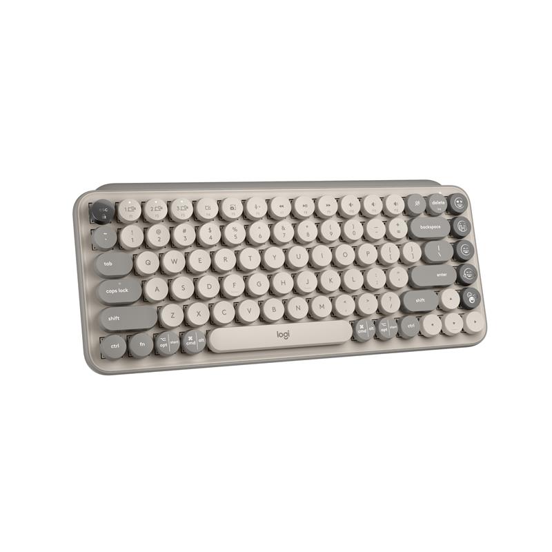LOGITECH POP Keys Wireless Mechanical Keyboard - Mist