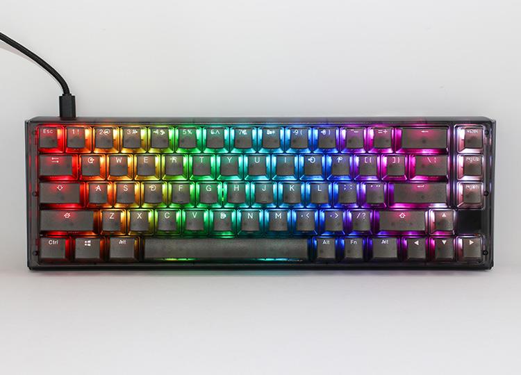 DUCKY ONE 3 Aura RGB Black - SF - Brown