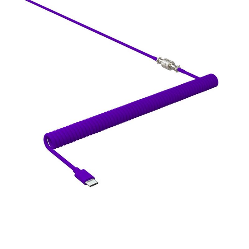 XTRFY Coiled Cable USB-C - Purple