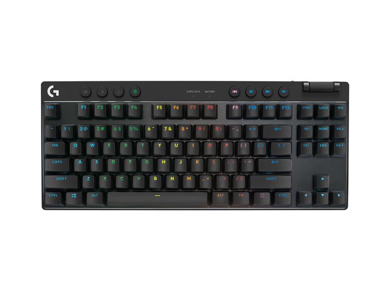 LOGITECH G PRO X TKL LIGHTSPEED Wireless Gaming Keyboard - Linear