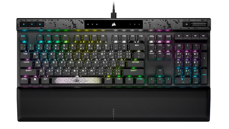 CORSAIR K70 MAX RGB Gaming Keyboard - Adjustable Magnetic Switches