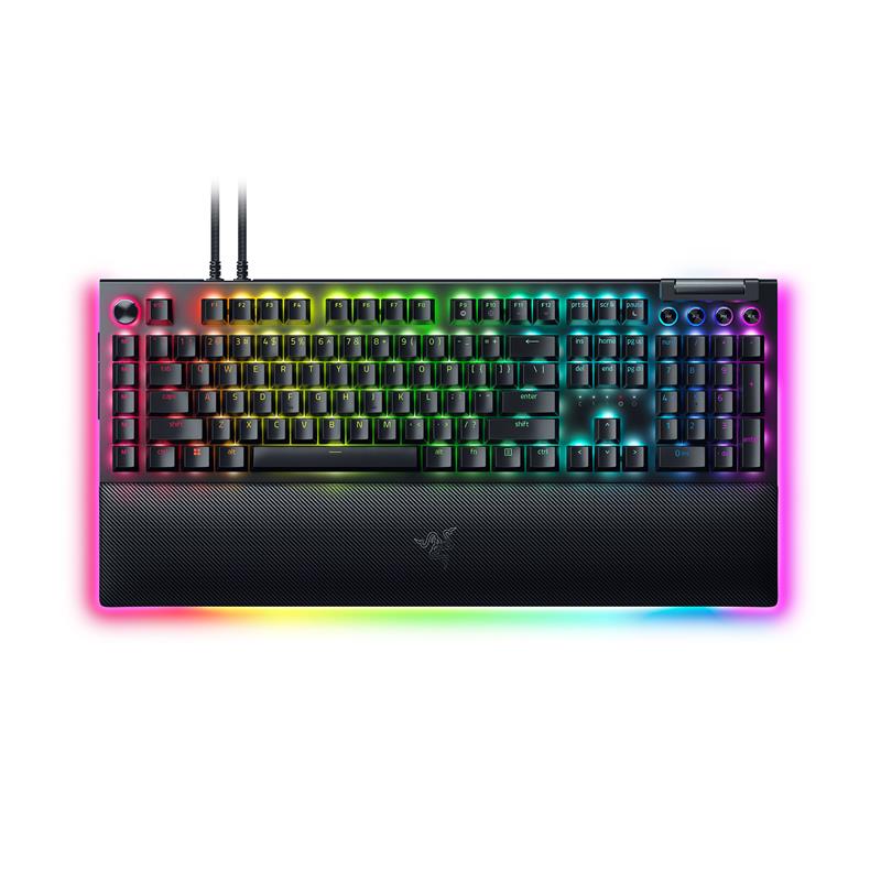 RAZER BlackWidow V4 Pro Full Size Gaming Keyboard, Black(Open Box)