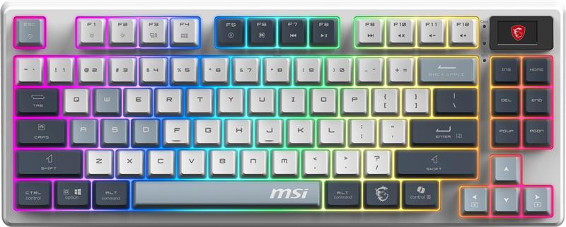 MSI FORGE GK600 TKL W SKY US Gaming Keyboard