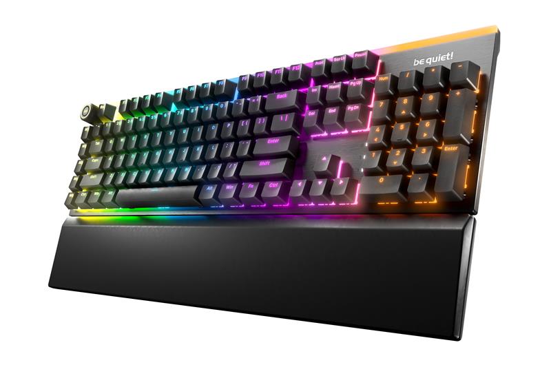 be quiet! Light Mount Gaming Keyboard, Silent Linear Switches