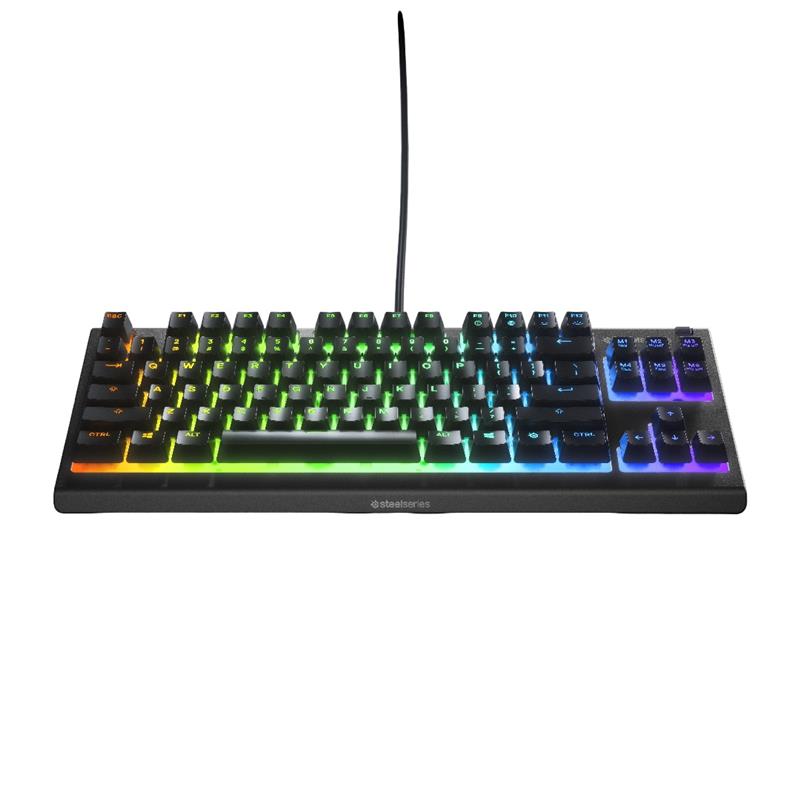 STEELSERIES Apex 3 TKL Tenkeyless (TKL, 80%) Clavier de jeu, Noir(Open Box)