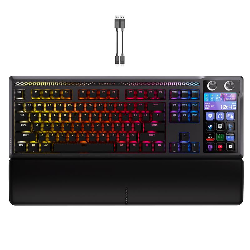CORSAIR Galleon 100 SD TKL (80%) Gaming Keyboard, Black