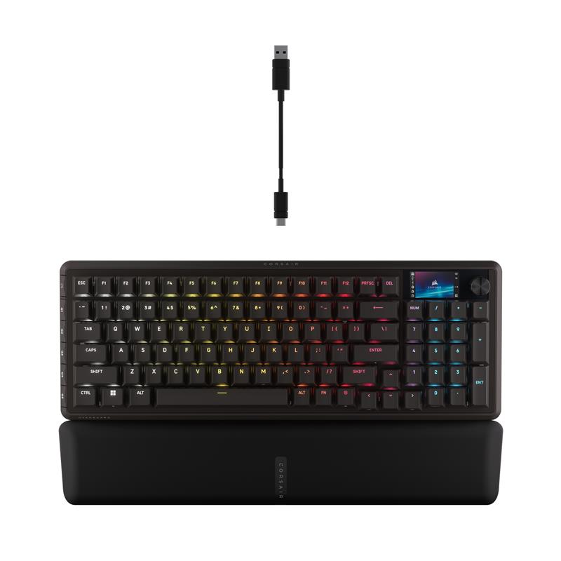 CORSAIR VANGUARD 96-MLX Pulse 96 % Clavier de jeu, Noir